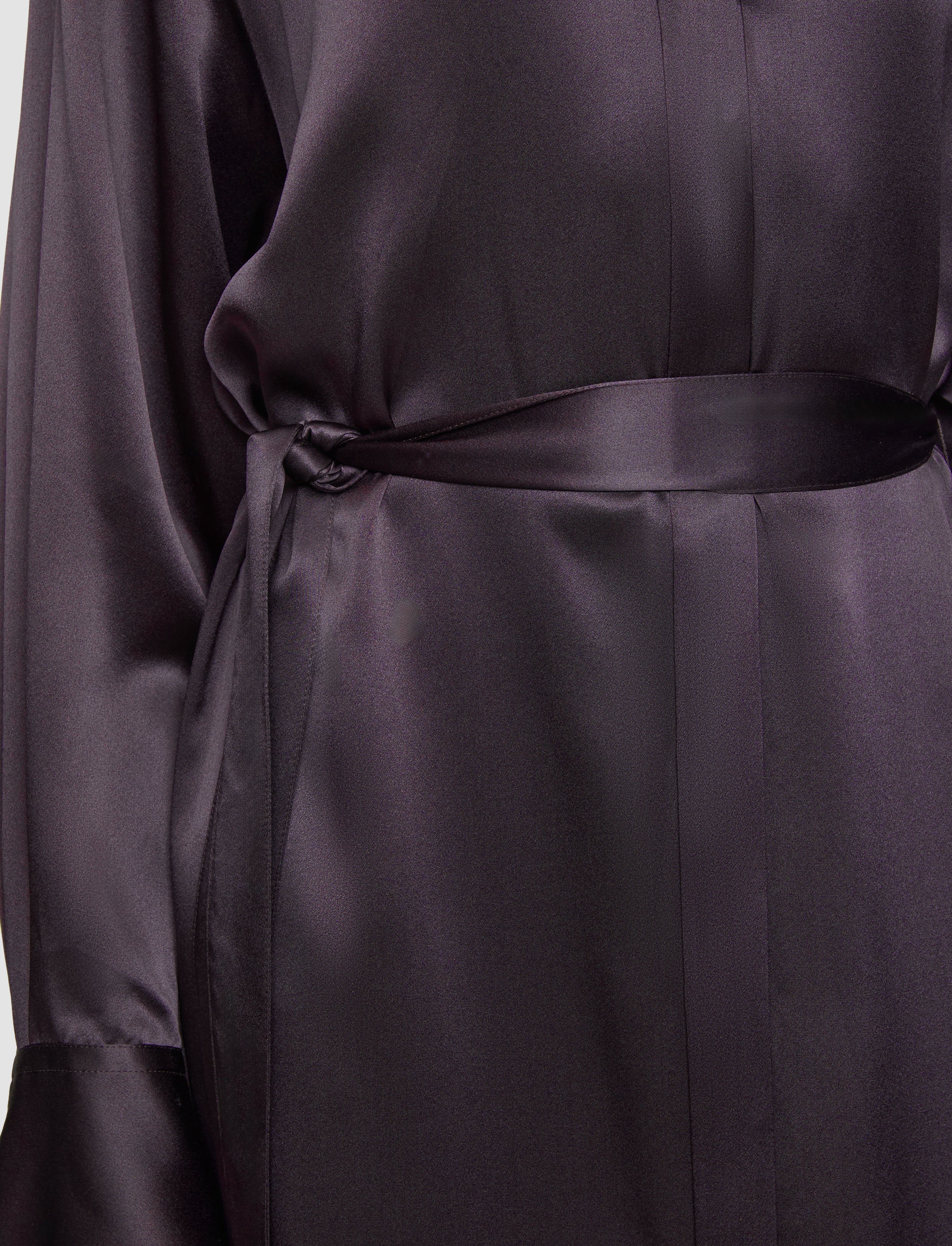 Cyprien Silk Satin Dress - 5