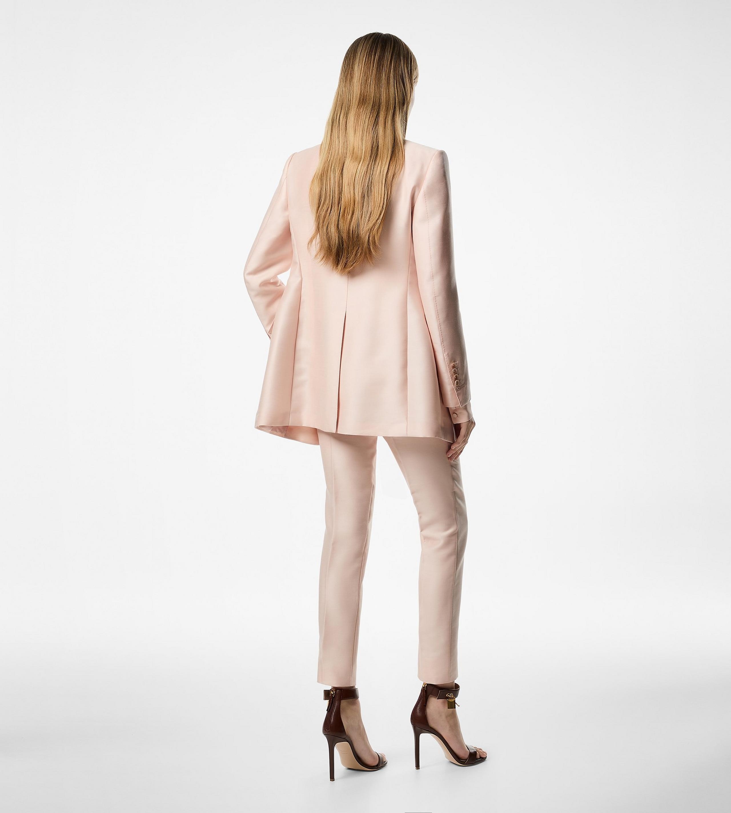 DOUBLE BREASTED PEAK LAPEL JACKET - 4