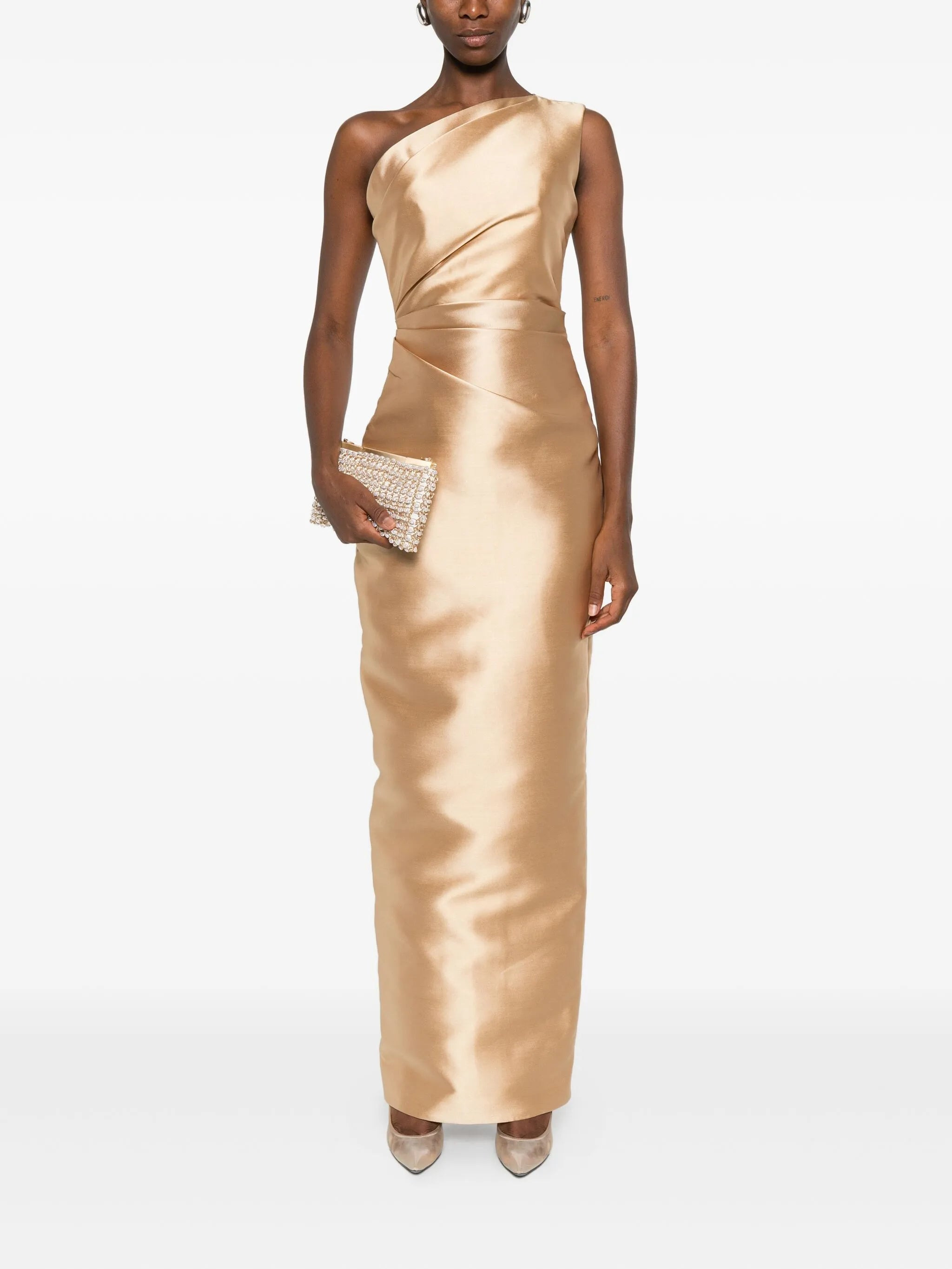 Solace London Kira One-shoulder Maxi Dress - 3