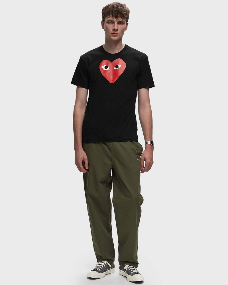 Comme des Garçons PLAY T-SHIRT LOGO PRINT KNIT outlook