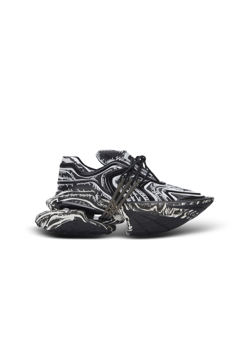 Unicorn Wave trainers with "Love Letter" print - 1