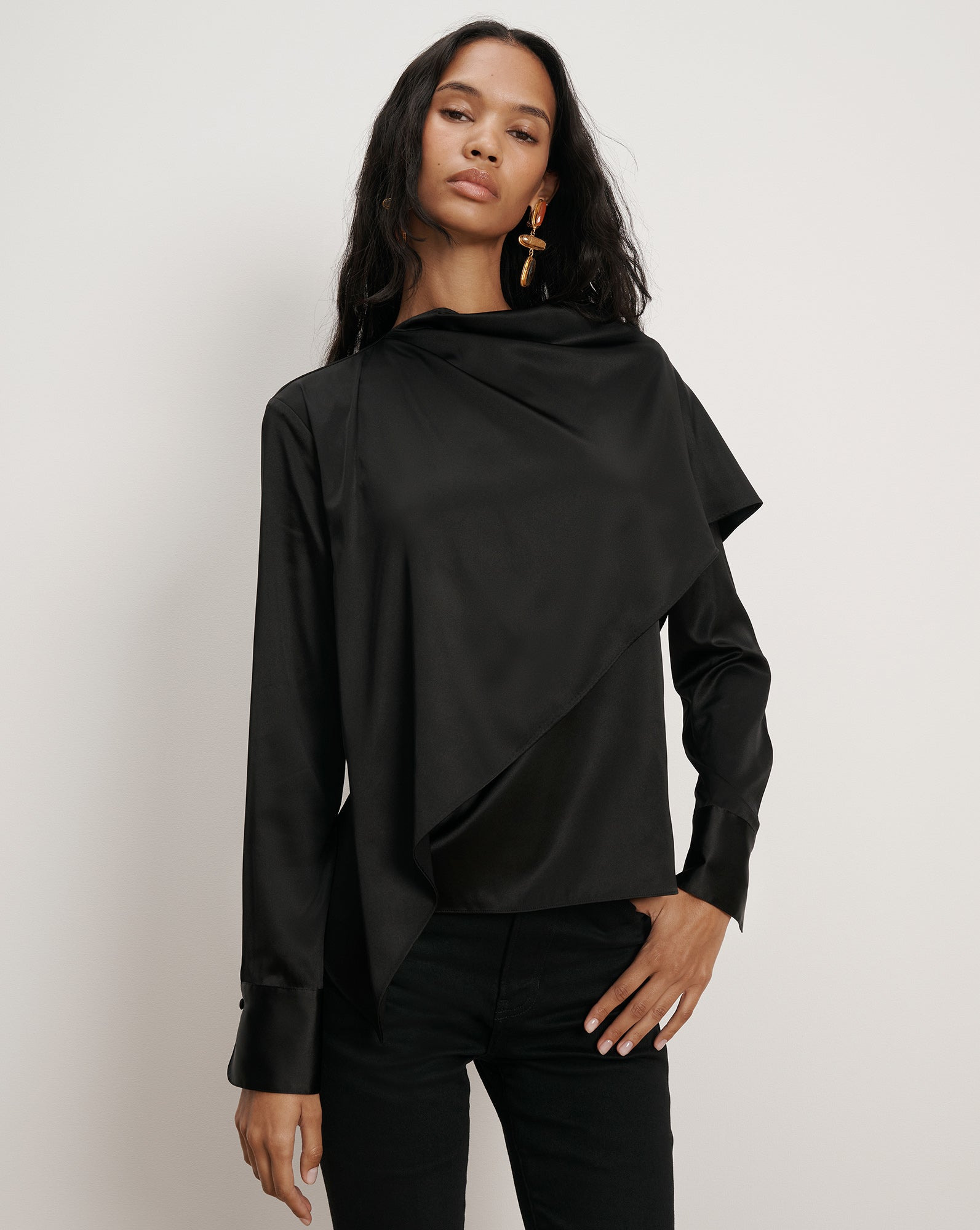 DALENEY SCARF BLOUSE - 2