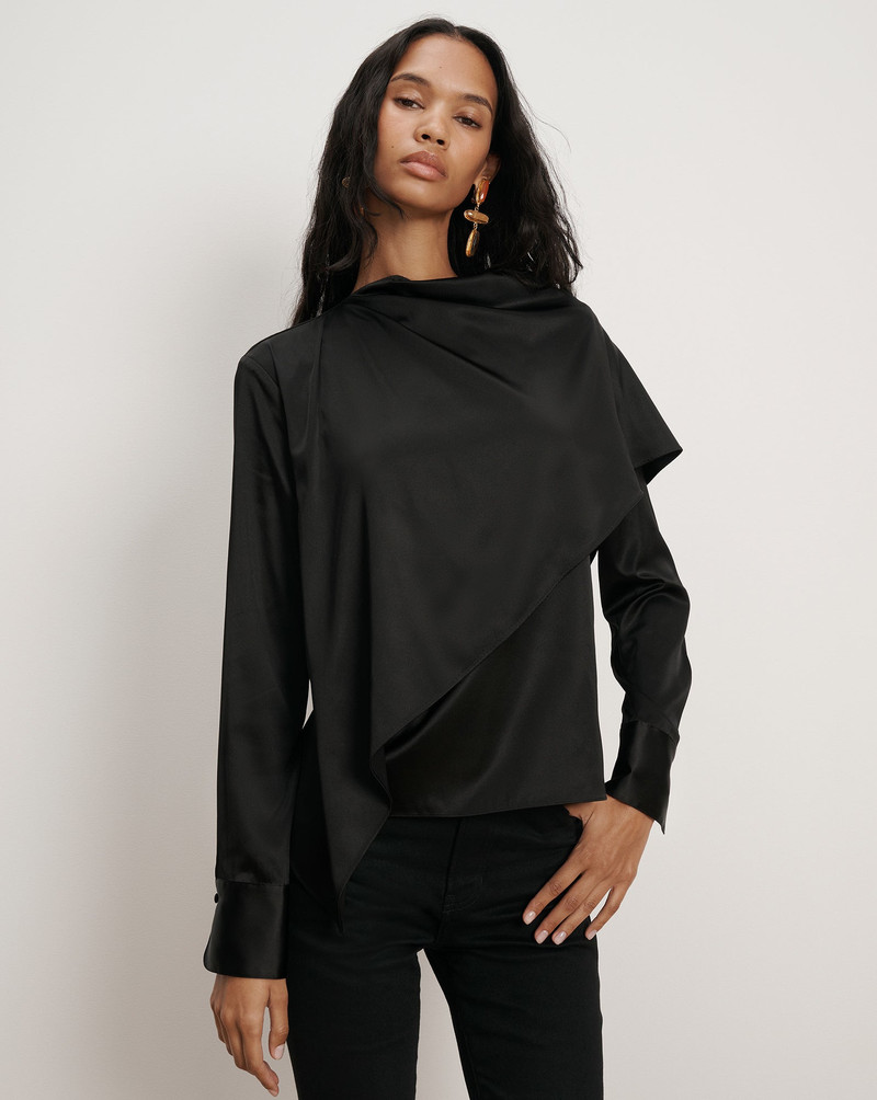 VERONICA BEARD DALENEY SCARF BLOUSE outlook