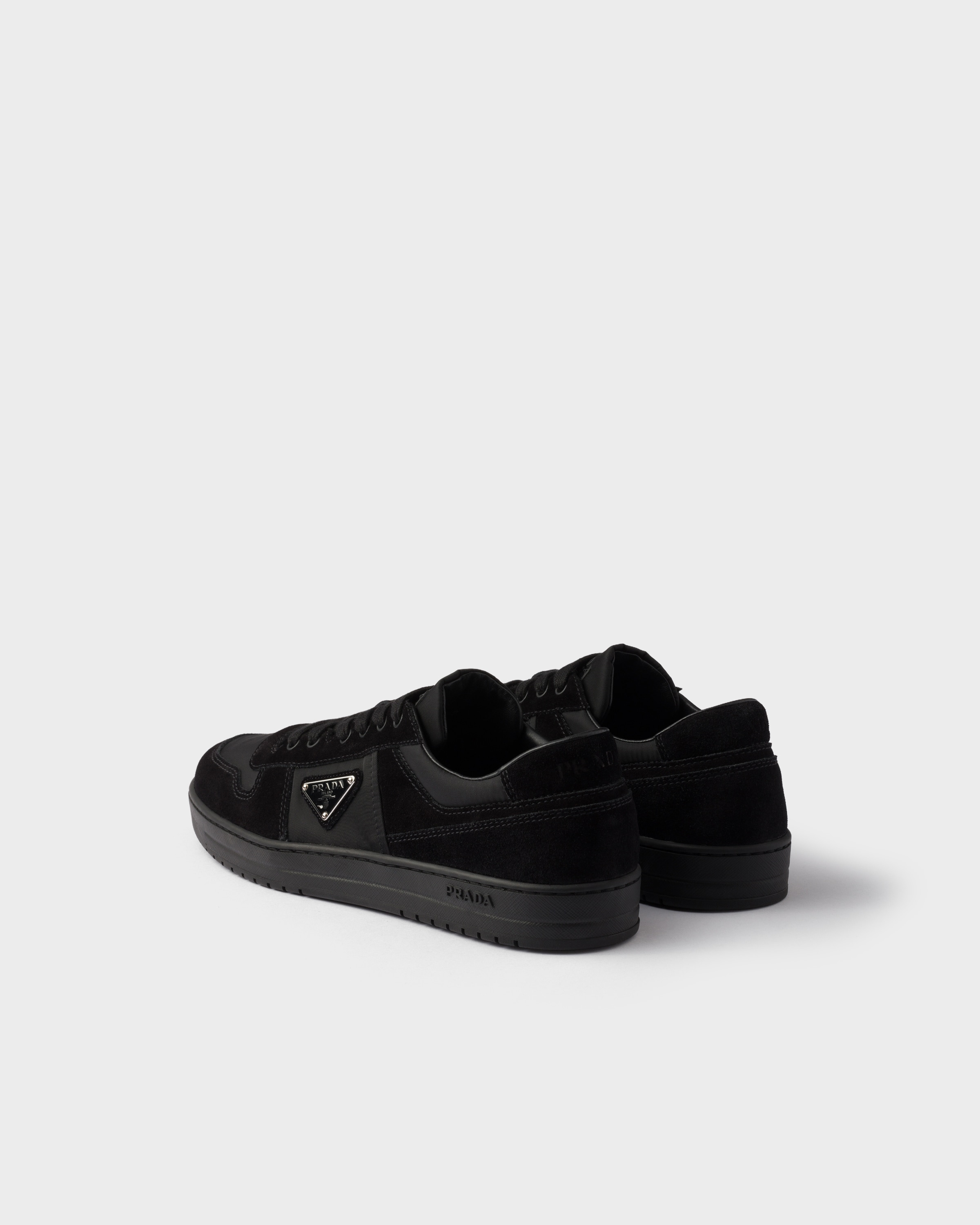 Downtown Re-Nylon and suede sneakers - 5