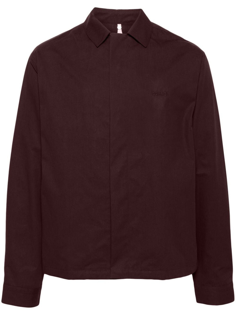 photograph-print shirt jacket 1