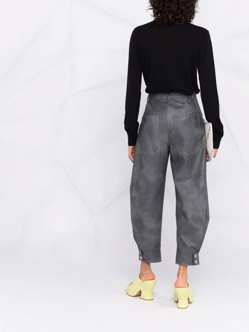 embroidered logo roll neck jumper 4