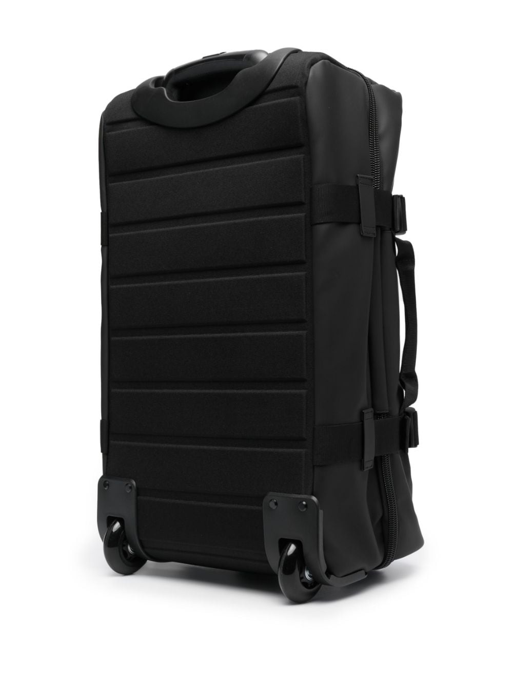 logo-print zipped luggage - 2
