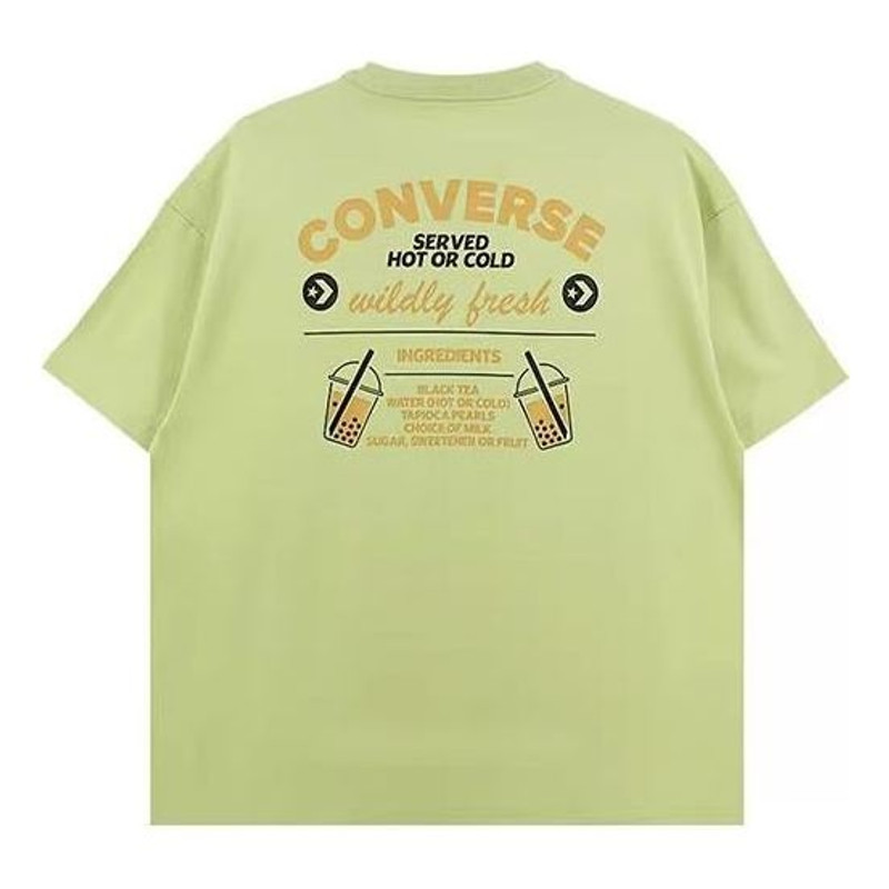 Converse Converse Loose Fit Tea Tee 'Green' 10025239-A03 outlook