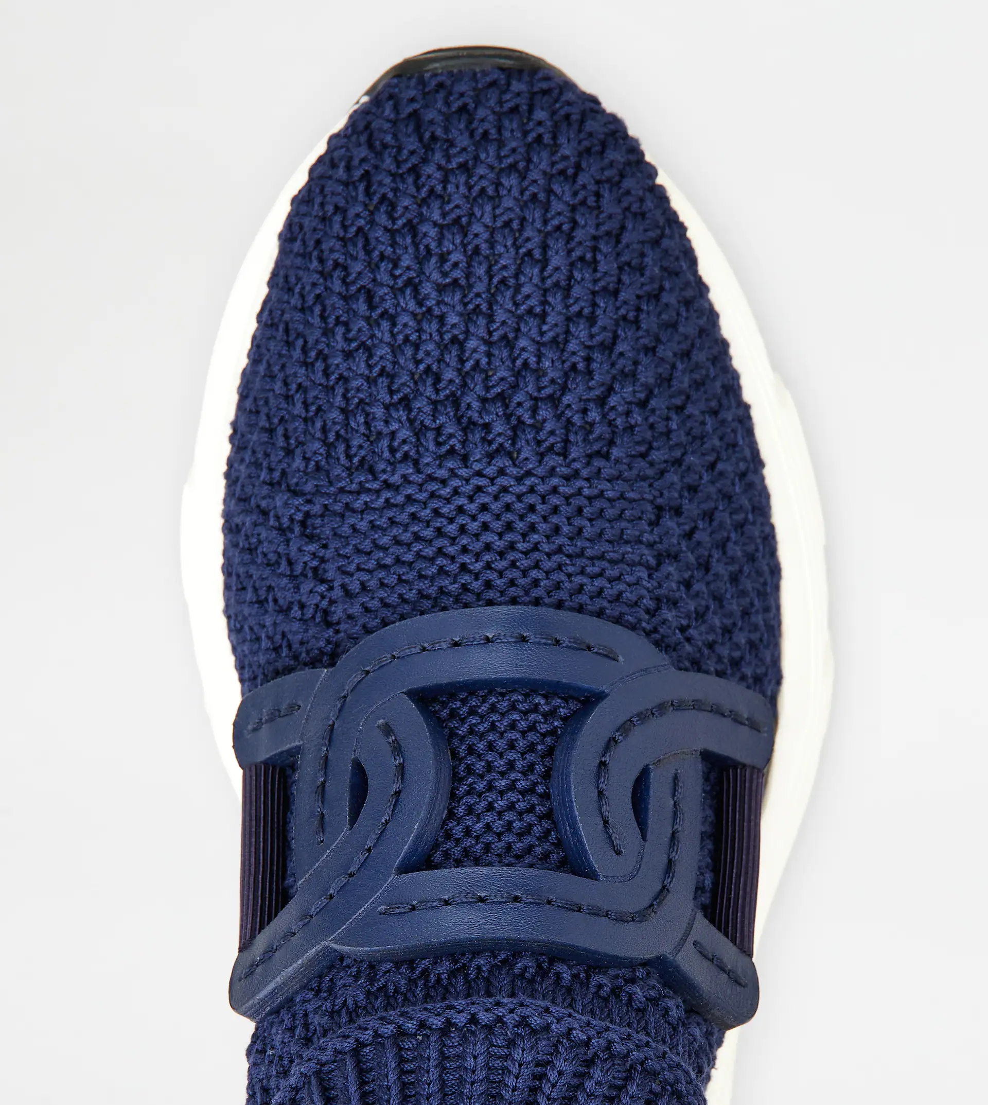 SLIP-ON SNEAKERS IN FABRIC - BLUE - 4