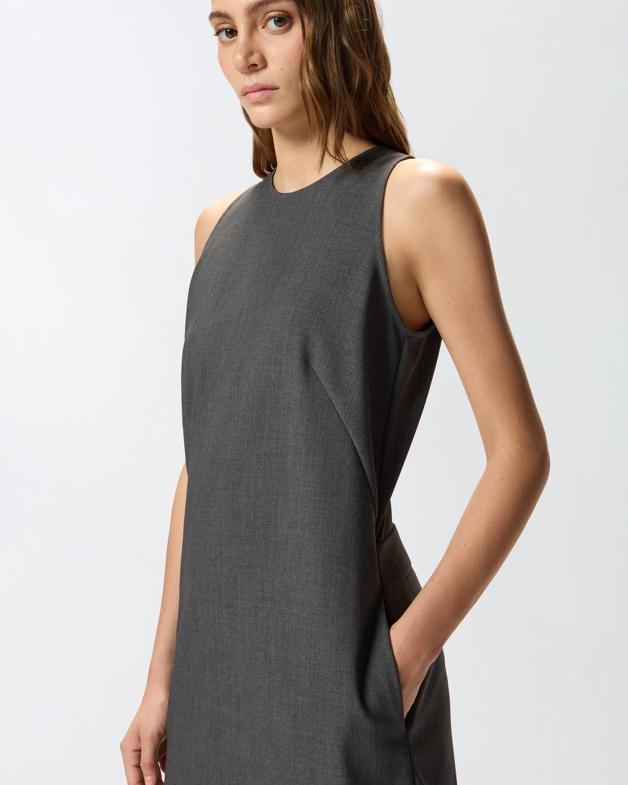MINI DRESS-EFFECT JUMPSUIT - 5