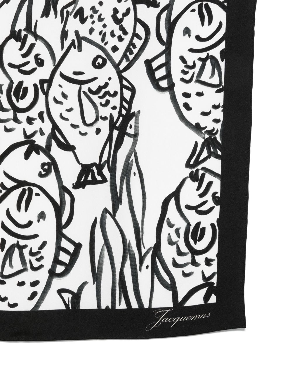 Le Bandana Poisson scarf - 2