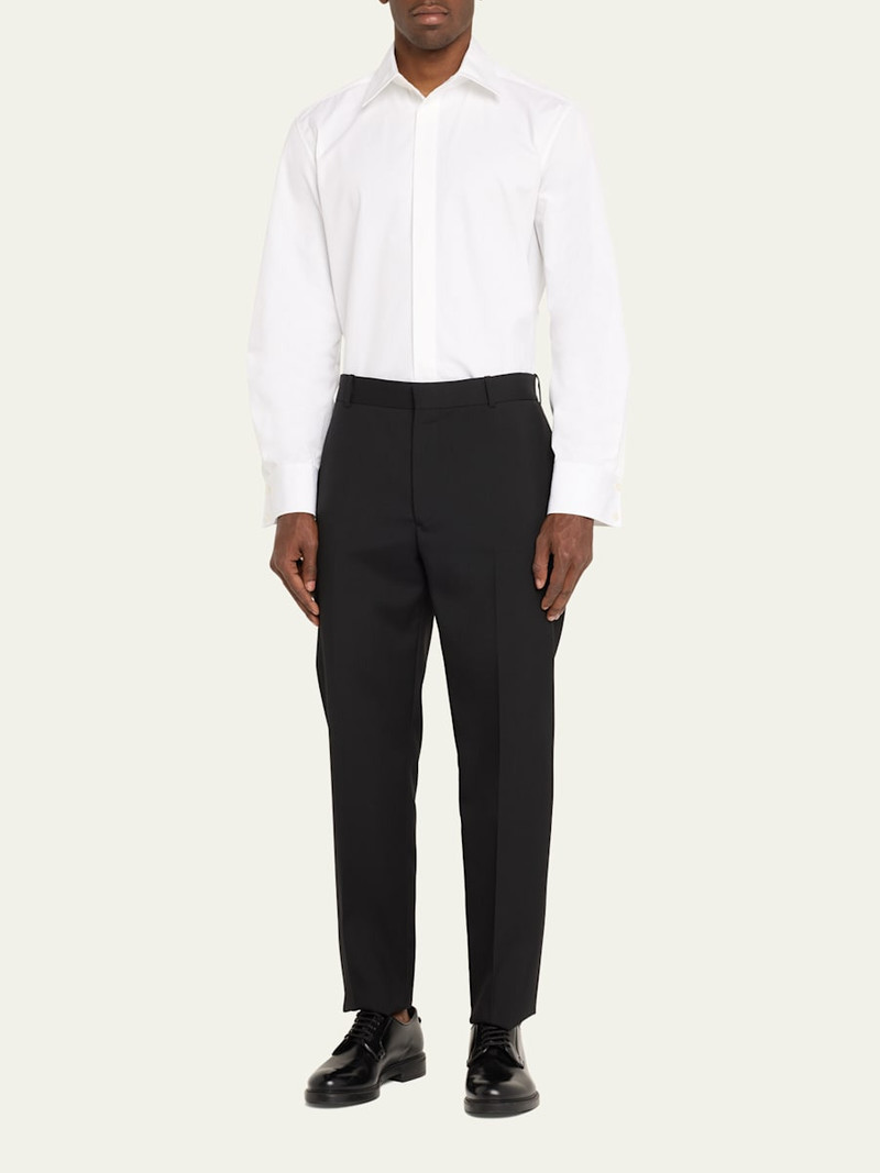 SAINT LAURENT Men's Poplin Dress Shirt outlook