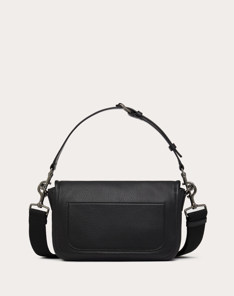 VALENTINO GARAVANI ALLTIME GRAINY CALFSKIN SHOULDER BAG 4