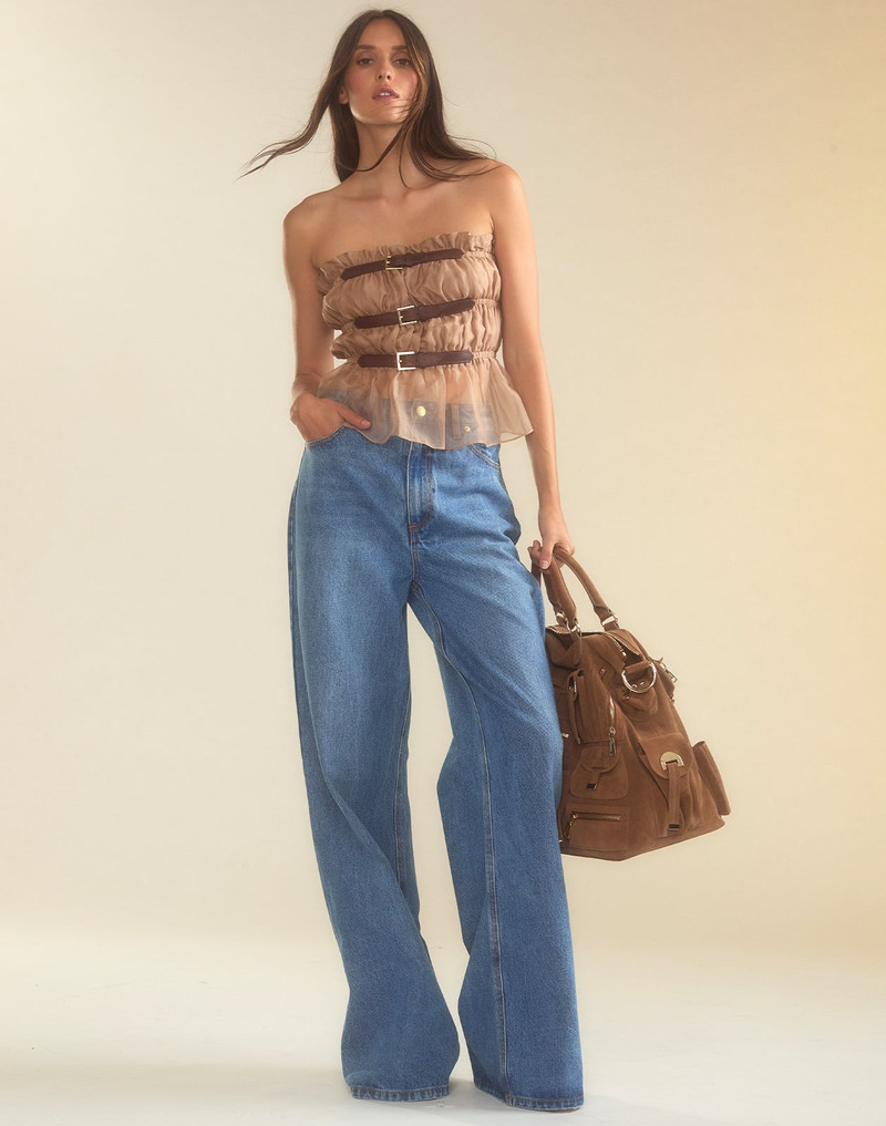 Buckle Up Silk Organza Top 5
