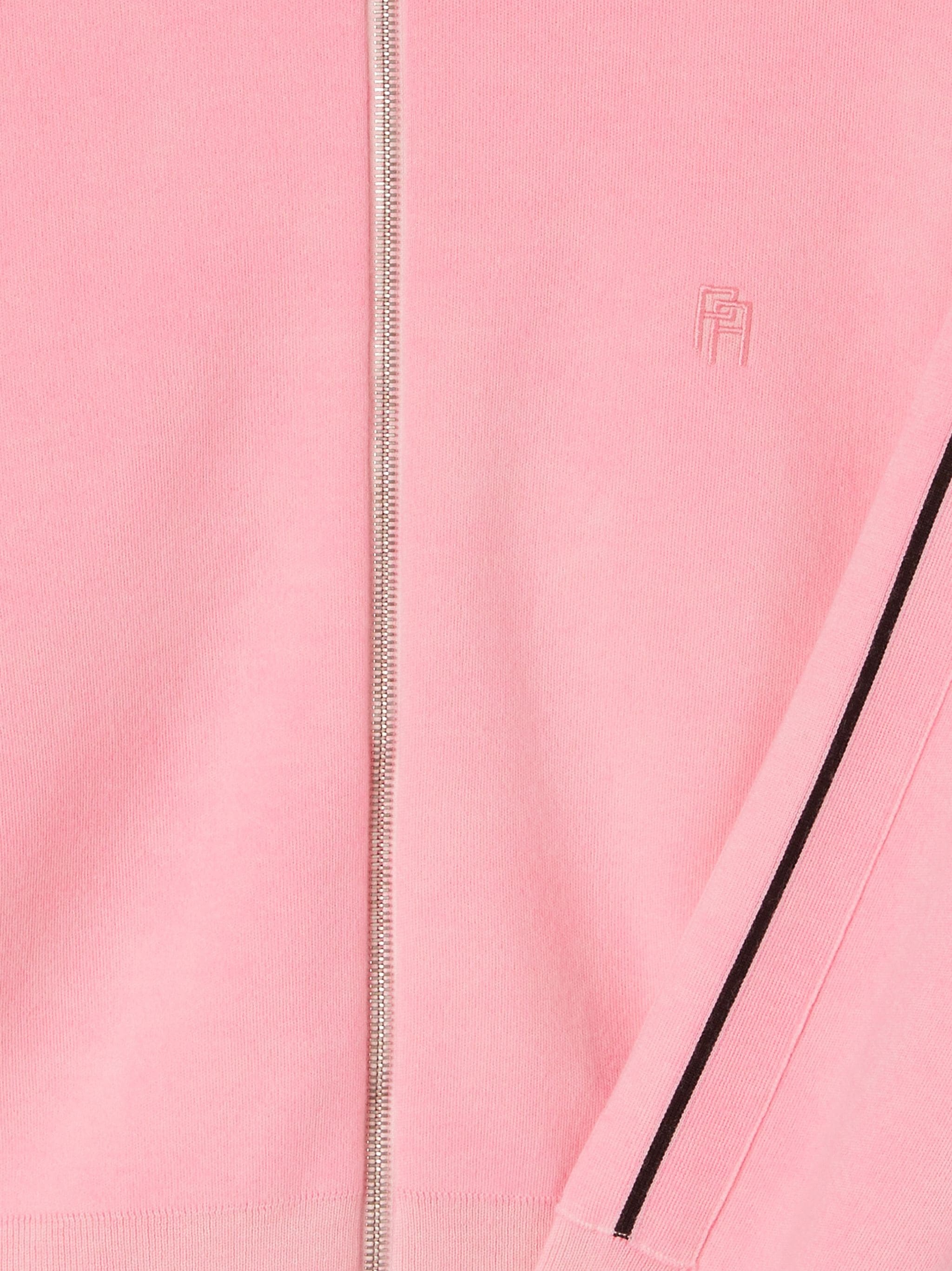 CASHEMERE FUCHSIA FLUO TRACK JACKET - 2
