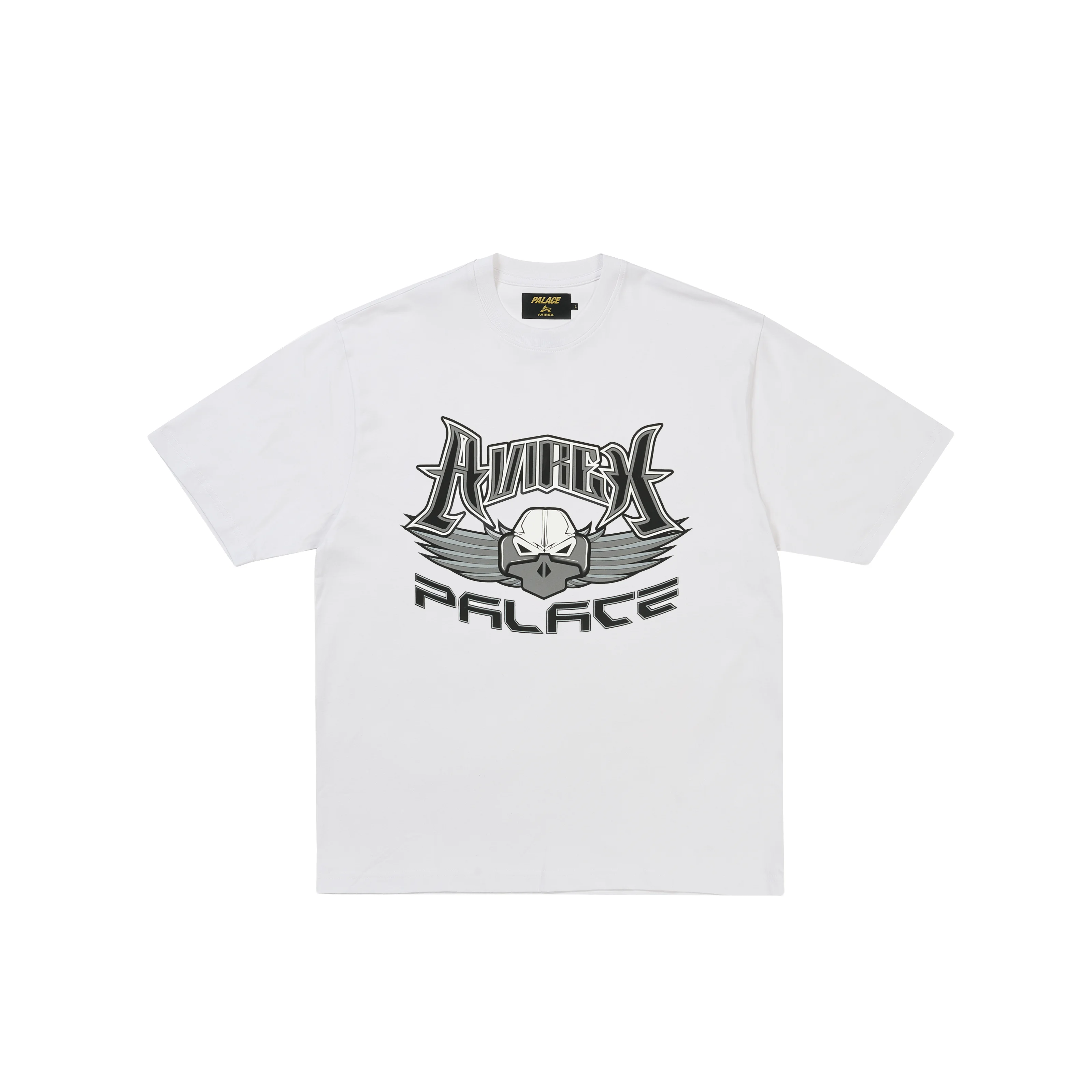 PALACE AVIREX T-SHIRT WHITE - 1