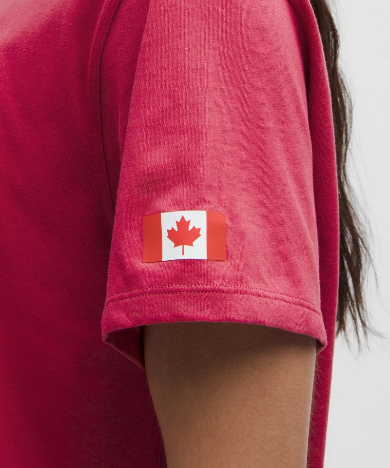 Team Canada Women's Cotton Jersey Graphic T-Shirt *COC Logo 6