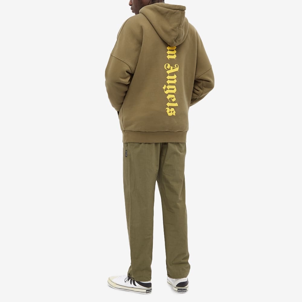 Palm Angels Vertical Logo Oversized Popover Hoody - 6