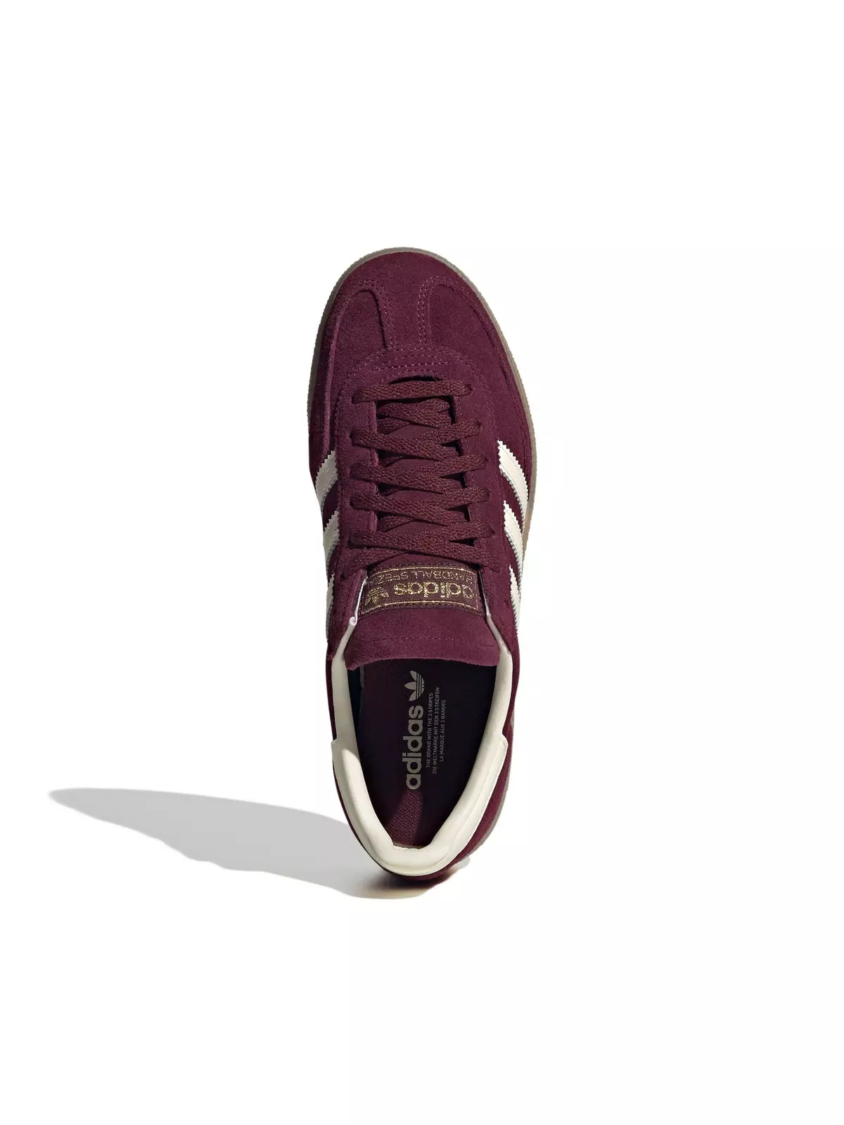Originals Handball Spezial "Maroon/Cream White/Gold Metallic" Women's Shoe - 5