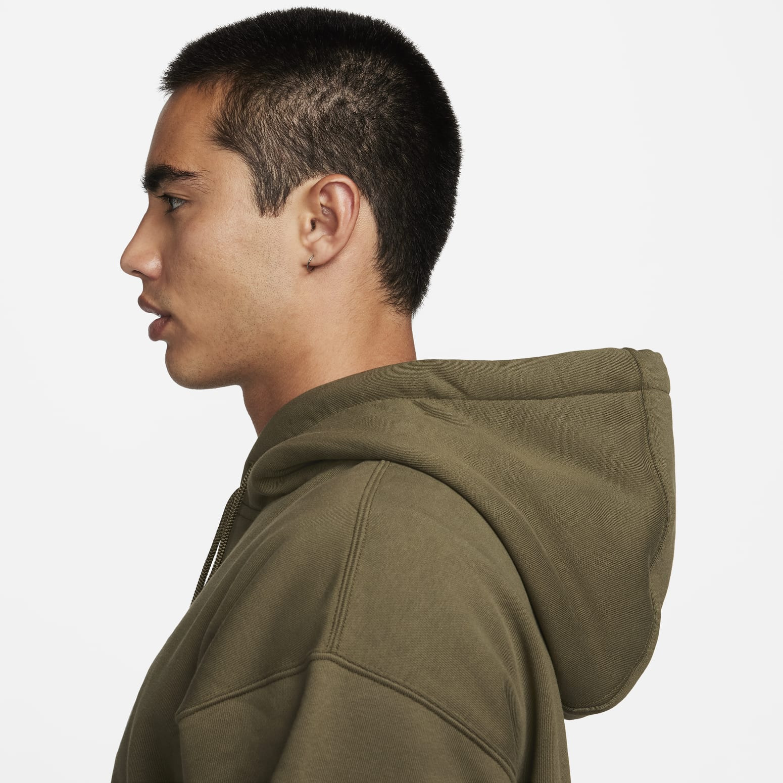 Nike SB x Yuto Graphic Fleece Pullover Hoodie 'Medium Olive' FN0552-222 - 5