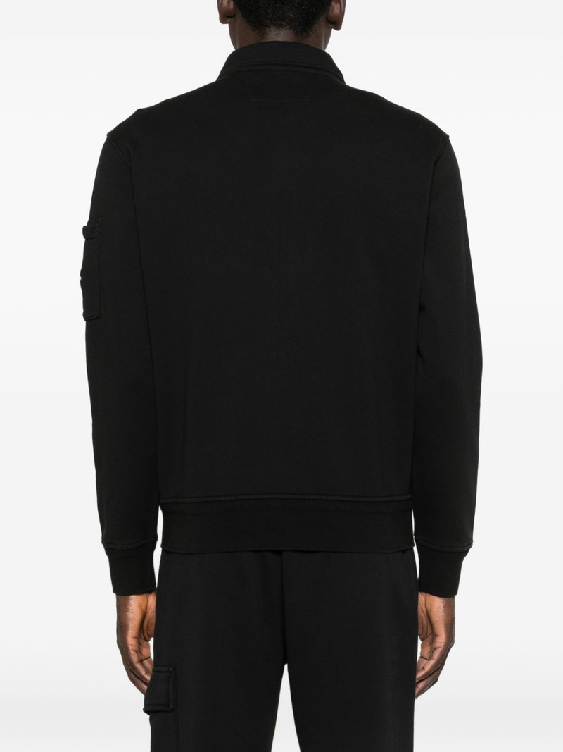 zip-fastening lens-detail sweatshirt 4