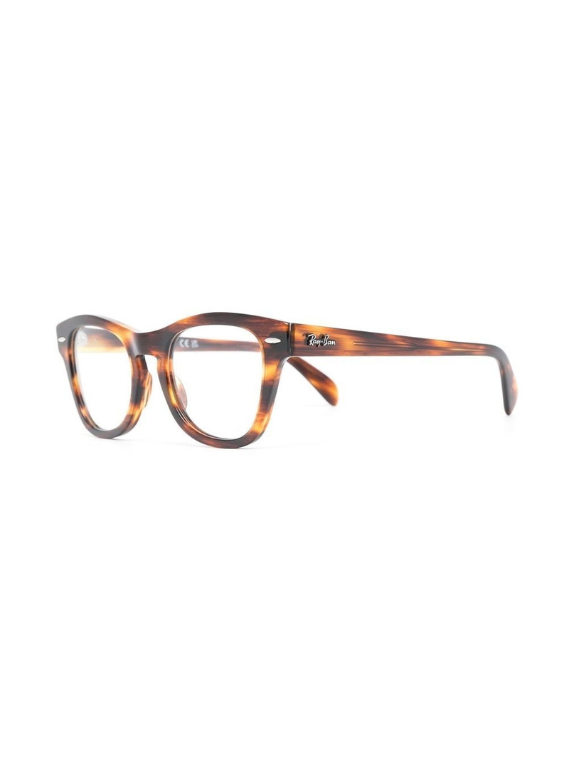 Ray-Ban tortoiseshell-effect optical glasses outlook