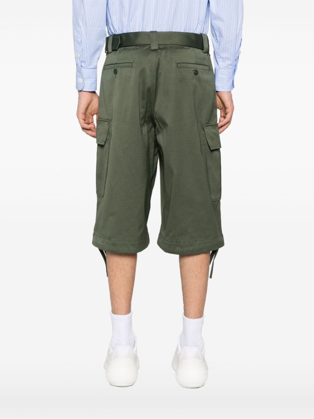 Army cargo cotton shorts - 4