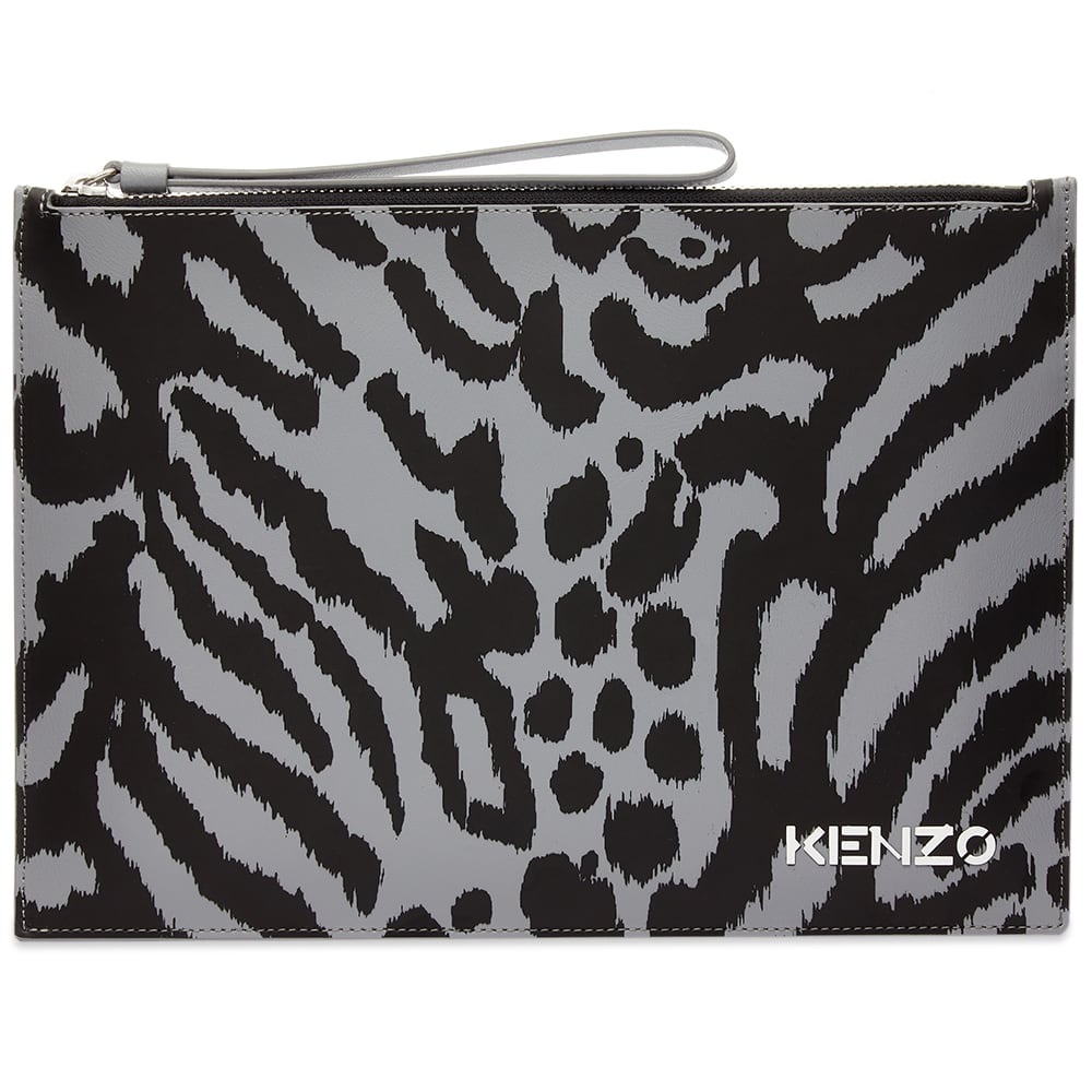 Kenzo x Kansai Yamamoto Leopard Print Document Holder - 1