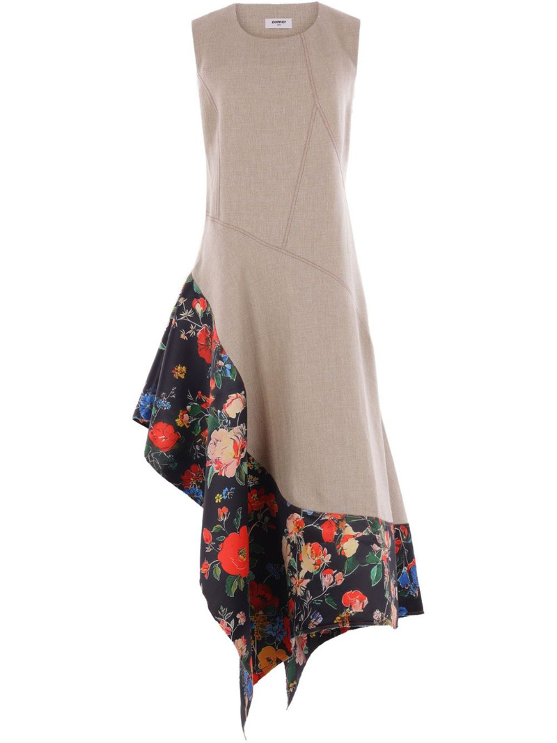 Jean midi dress 1