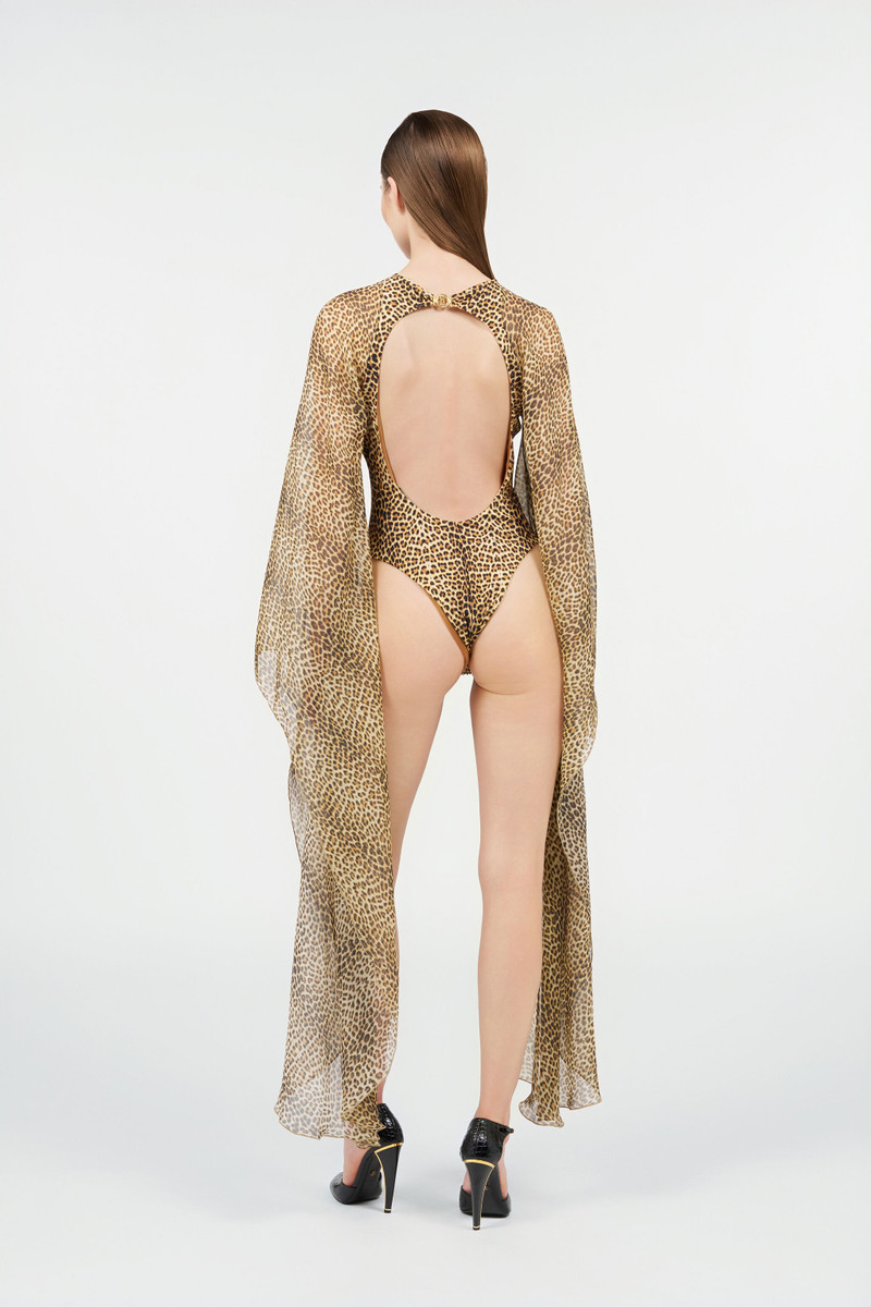Baby Jaguar Print One-Piece Swimsuit 4