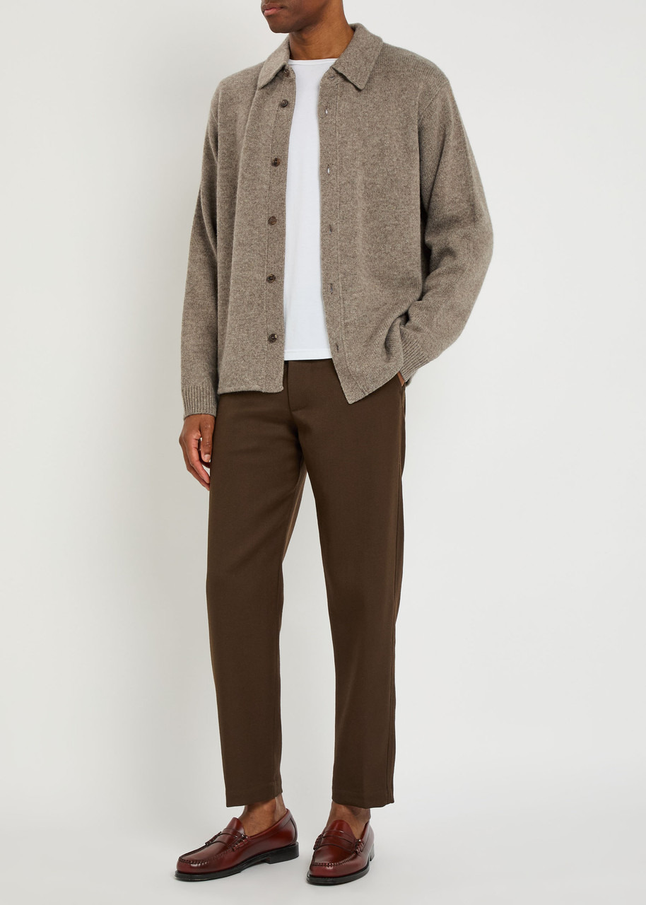 Frame Long Sleeve Shirt Wool-blend Jumper - 4