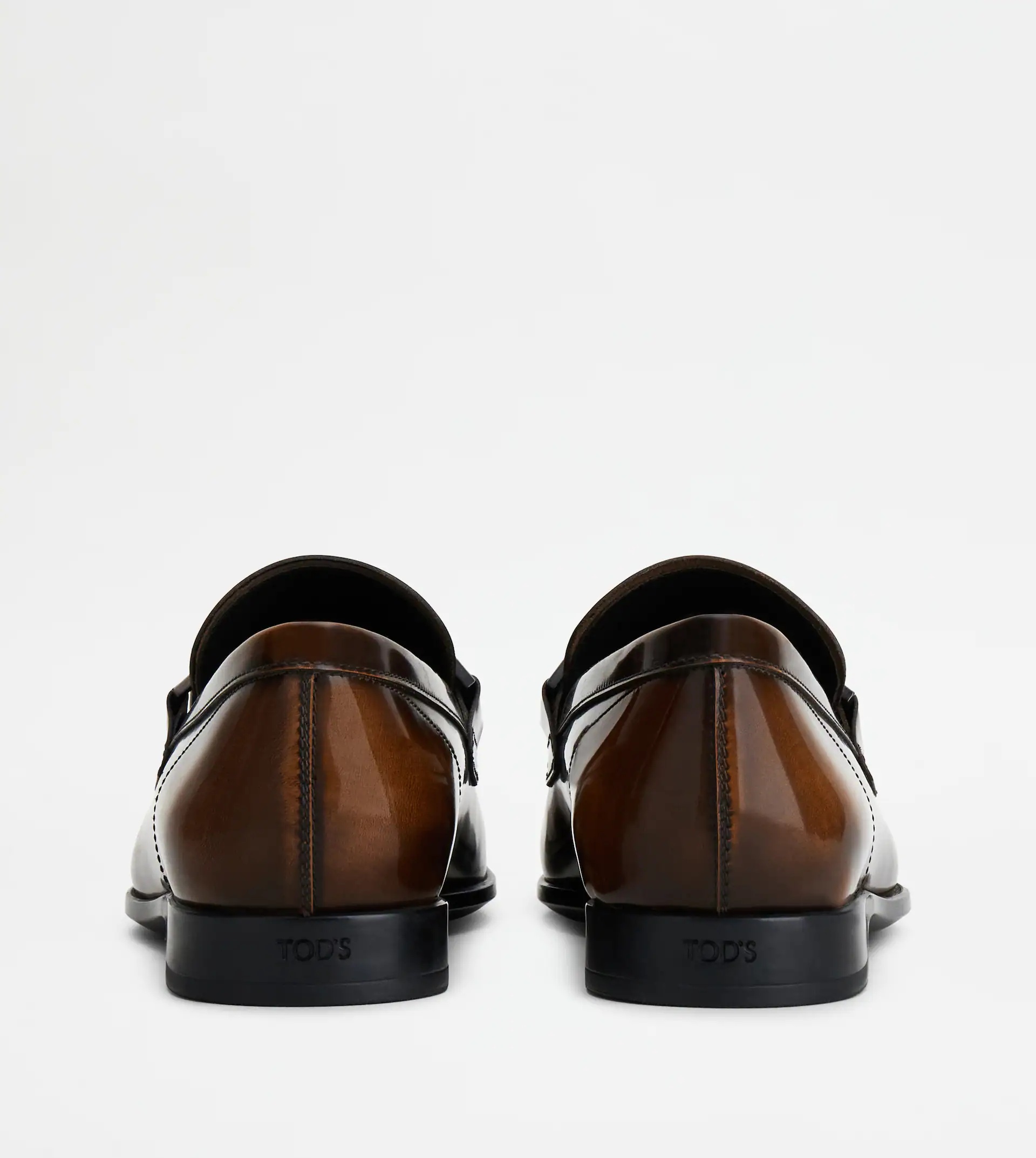 TIMELESS LOAFERS IN LEATHER - BROWN - 2