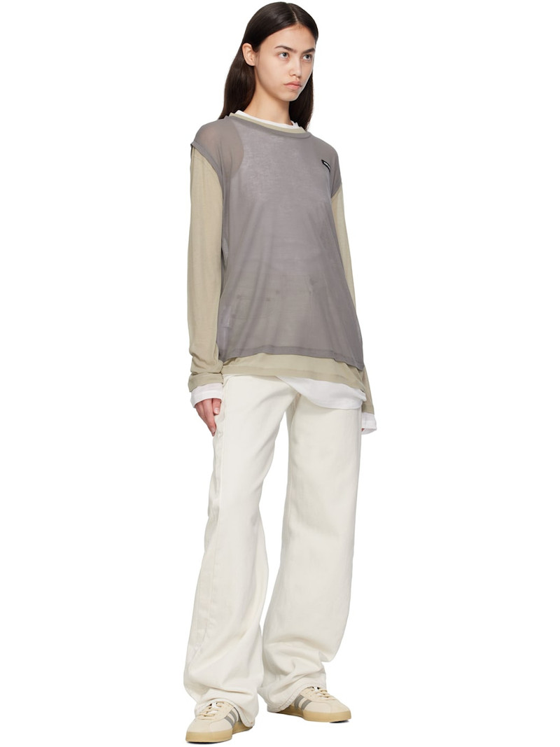 adidas Originals Beige Gazelle Indoor Pro Sneakers outlook