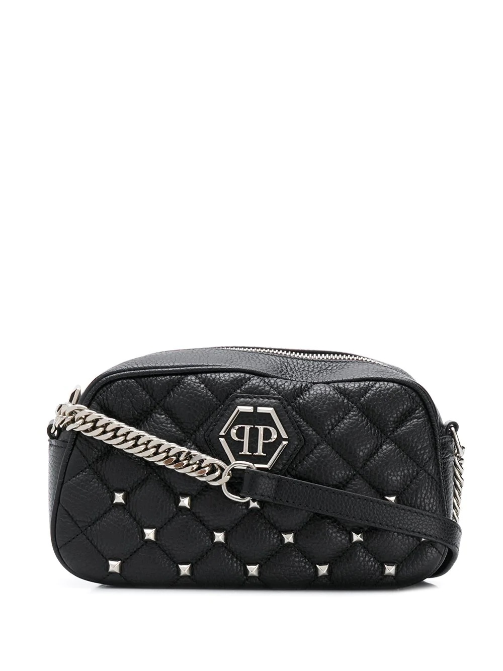 Hexagon studded pouch - 1