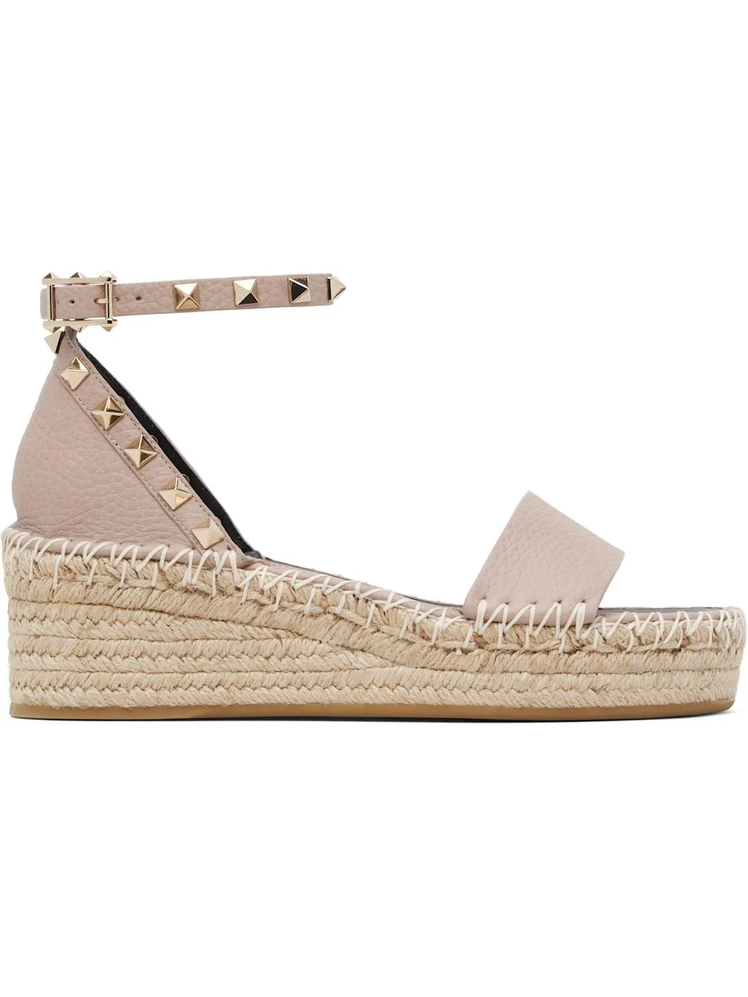 Taupe Rockstud Sandals - 1