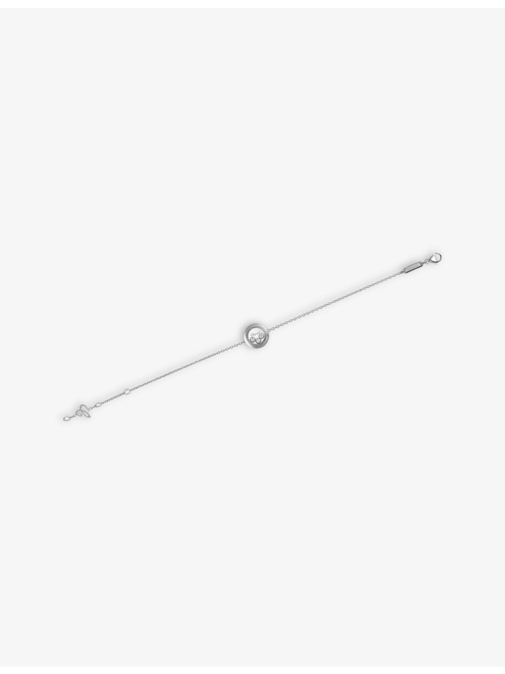 Happy Diamonds Icons 18ct white-gold and 0.15ct diamond bracelet - 5
