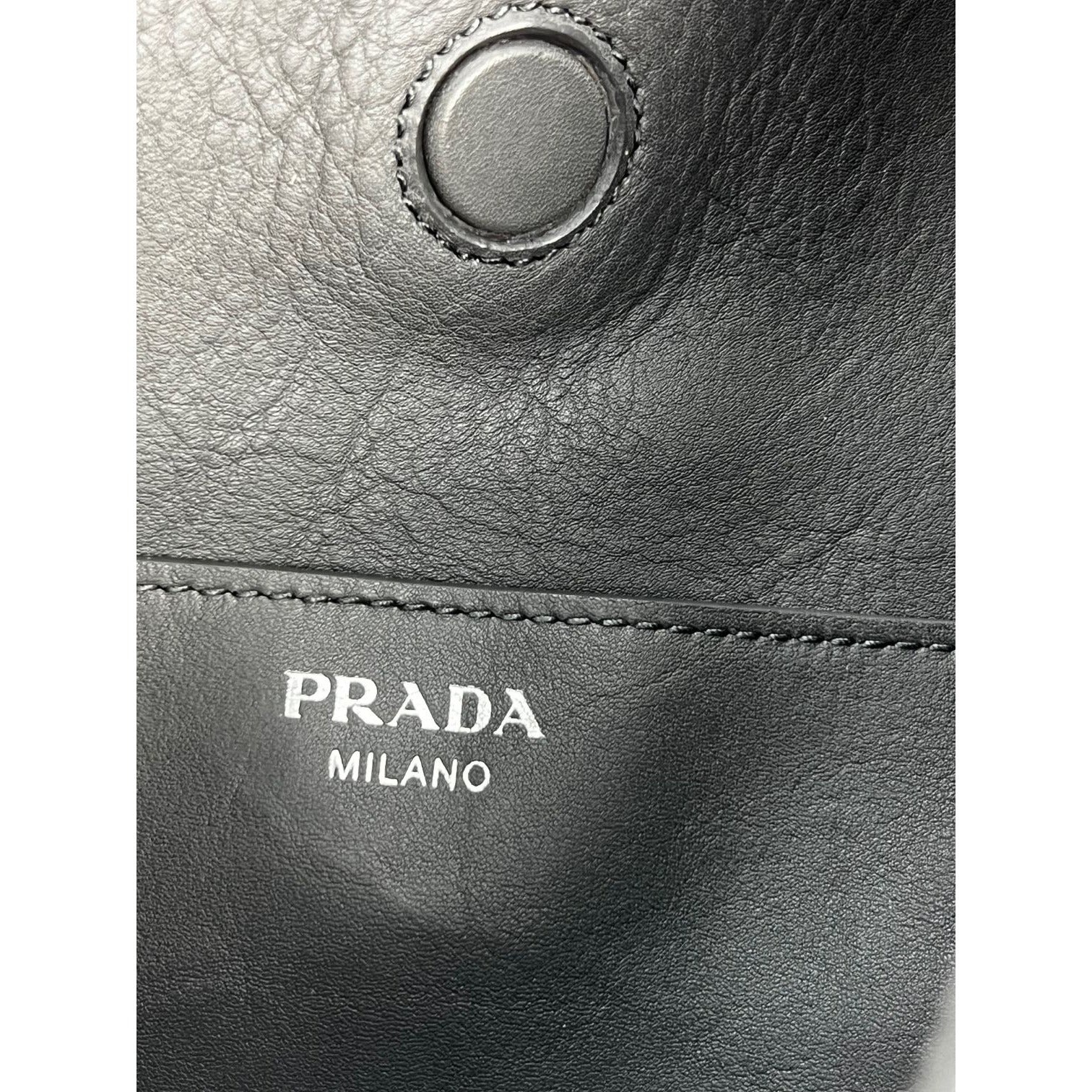 Prada Vitello Daino grey Hobo Bag - 4