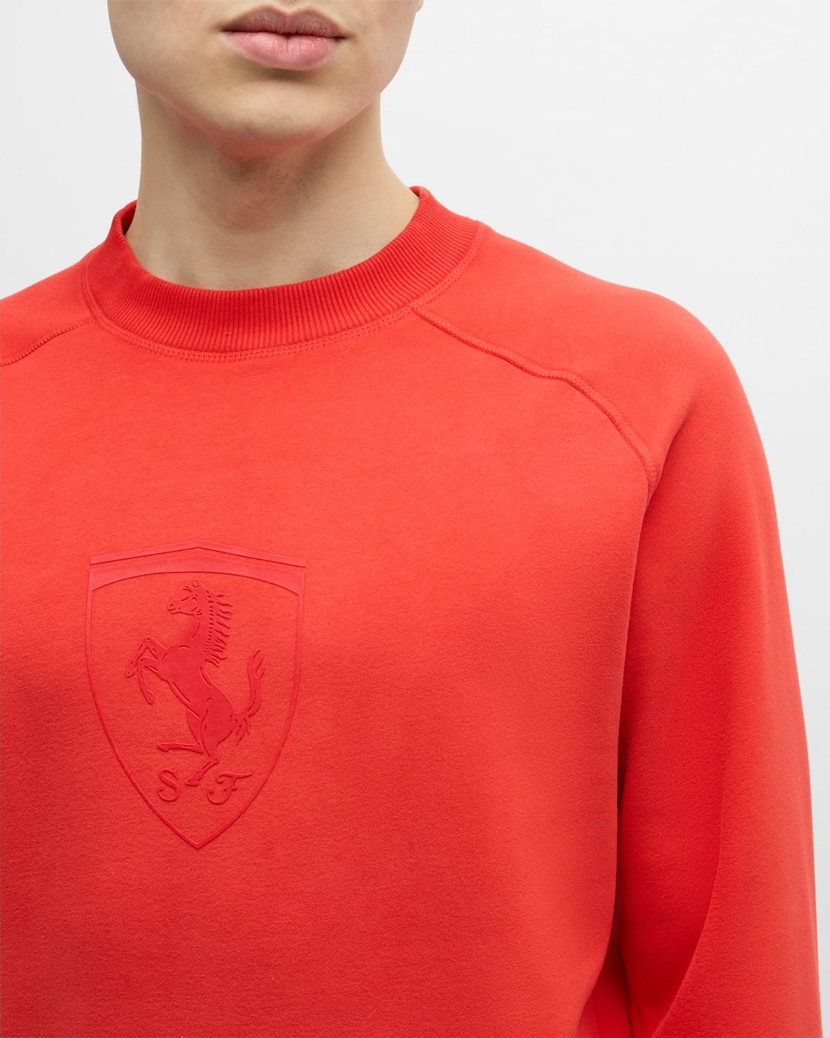 x Ferrari Men's Race Shield Crew Sweatshirt - 5