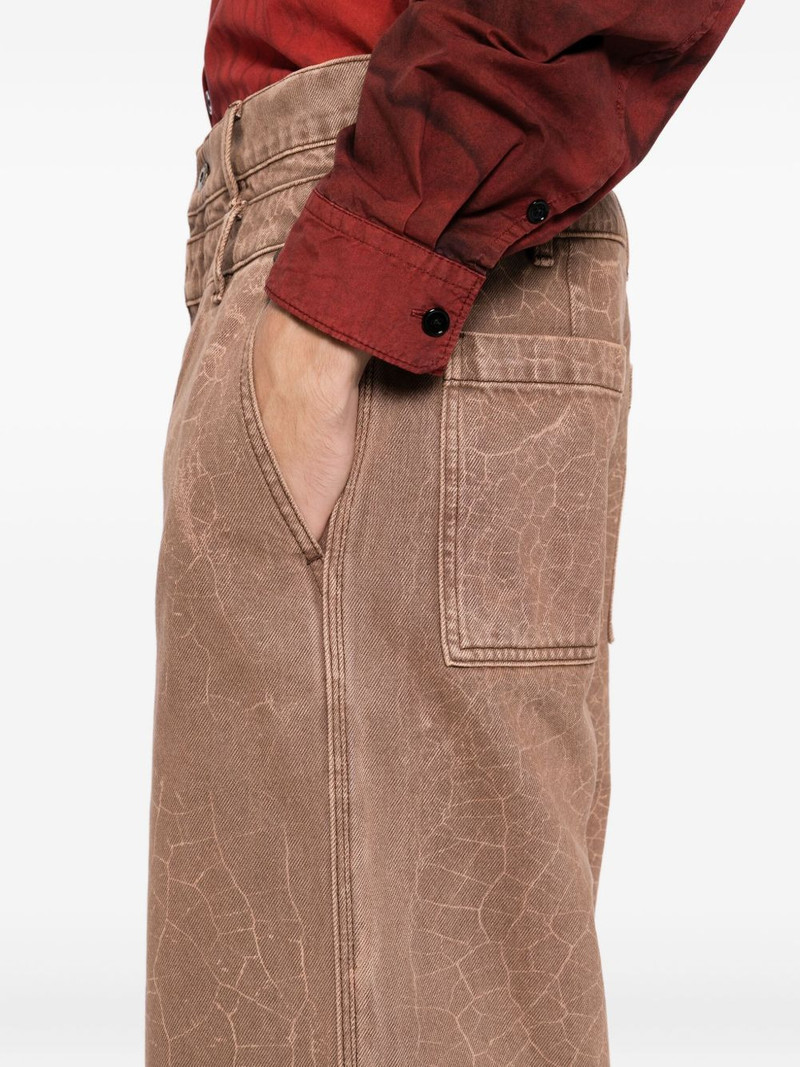 crack-print jeans 5