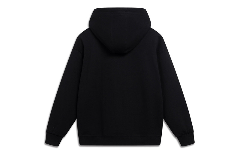 Li-Ning Li-Ning Hoops Cartoon Graphic Hoodie 'Black' AWDT551-4 outlook