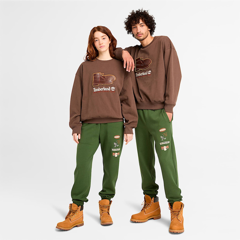 Timberland Box Fit Badge Crew Neck outlook