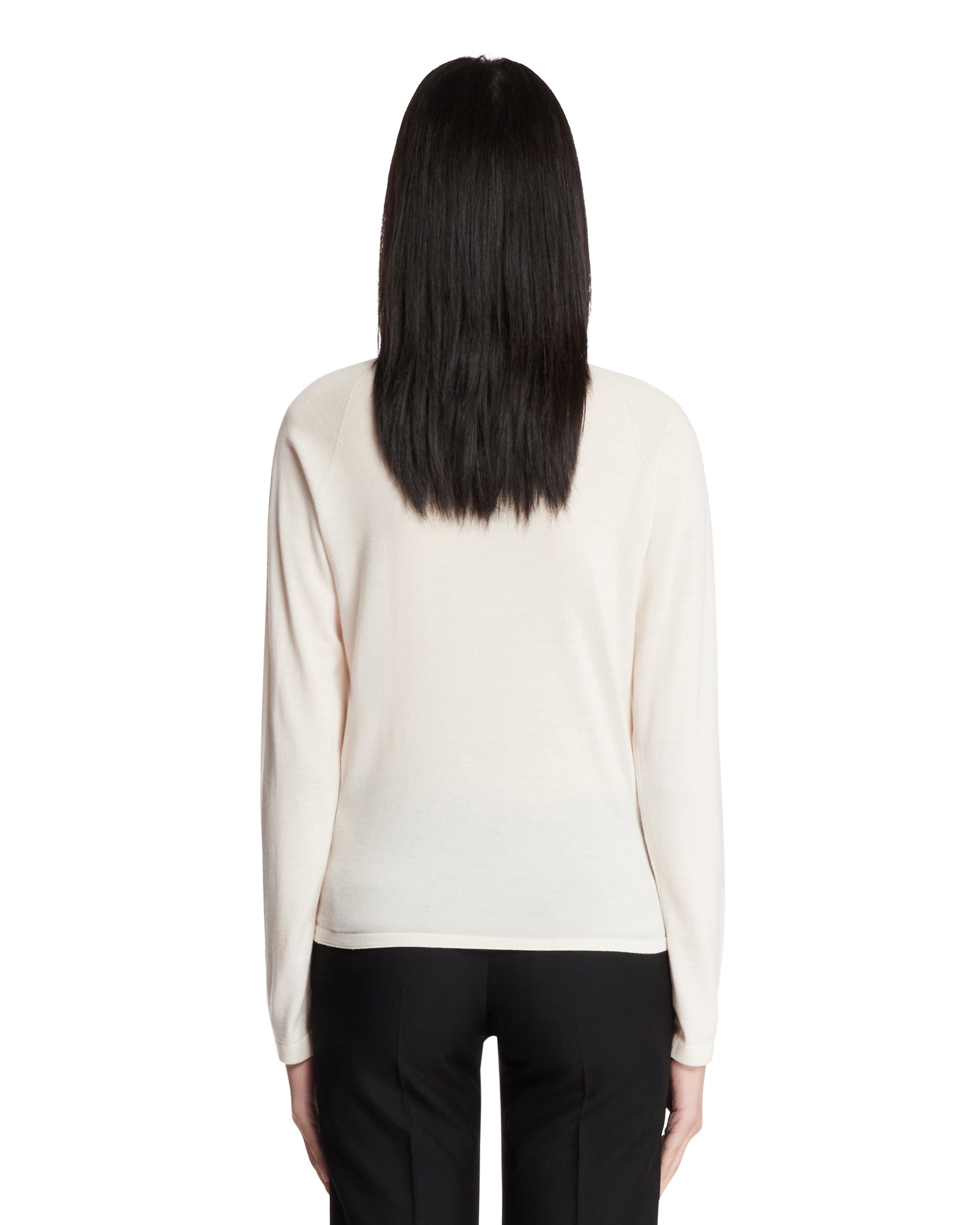 White Turtleneck Sweater - 3