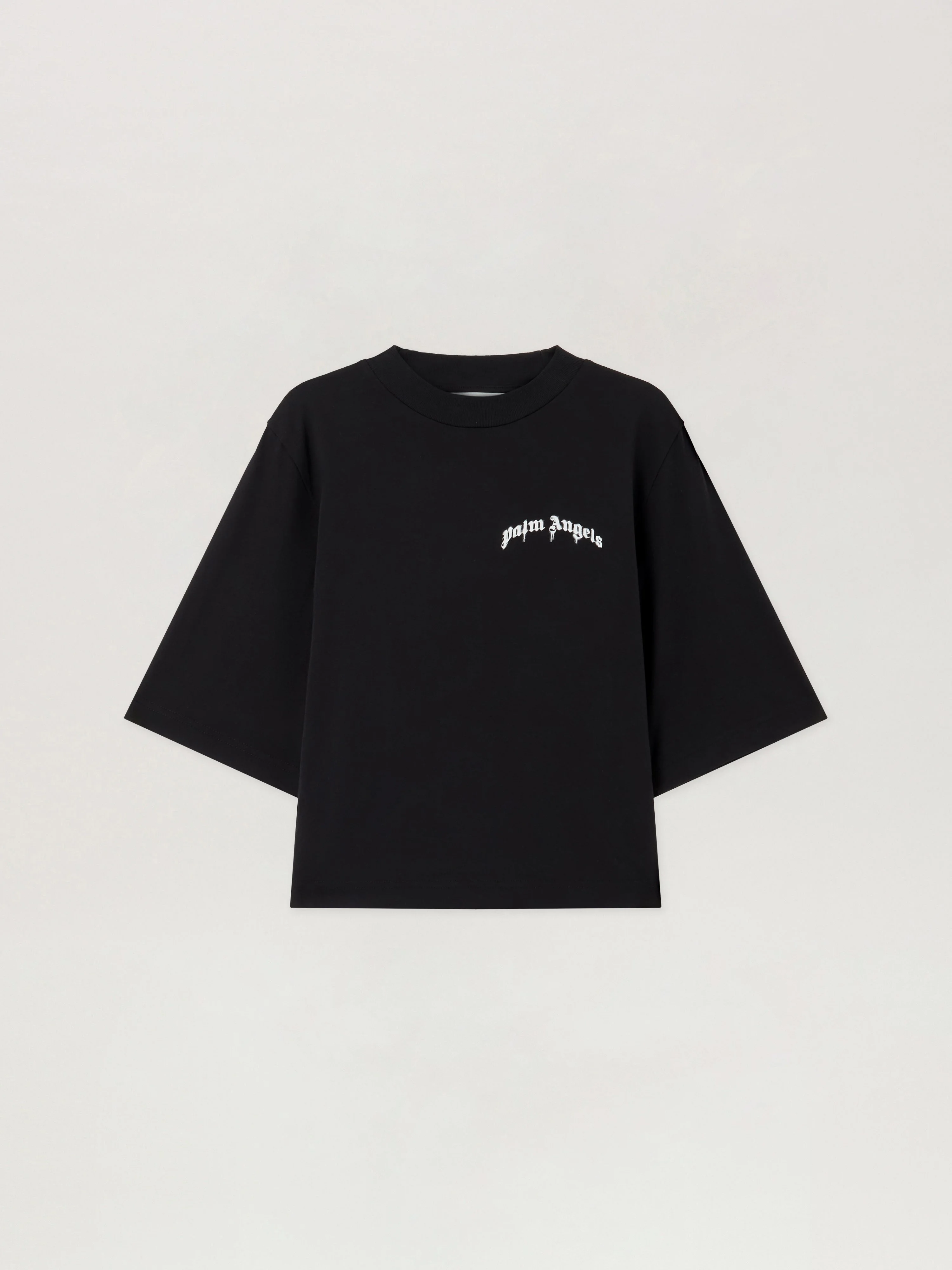 Mini Curved Logo Boxy T-Shirt - 1