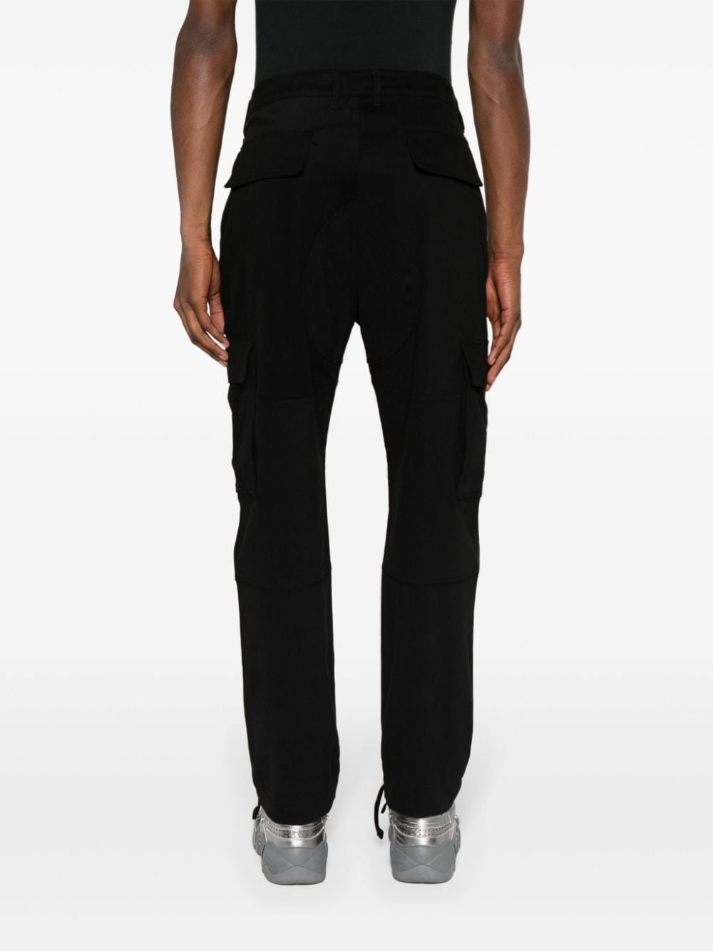 Cross tapered cargo trousers - 4