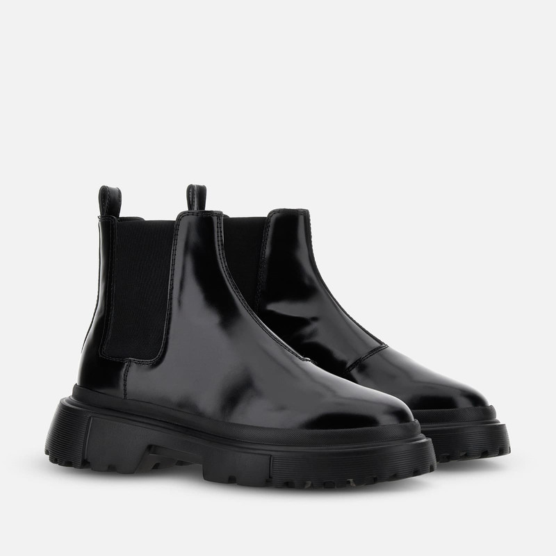 HOGAN Chelsea Boots Hogan H619 Black outlook