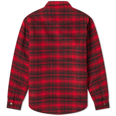 SAINT LAURENT Saint Laurent Checked Western Shirt outlook