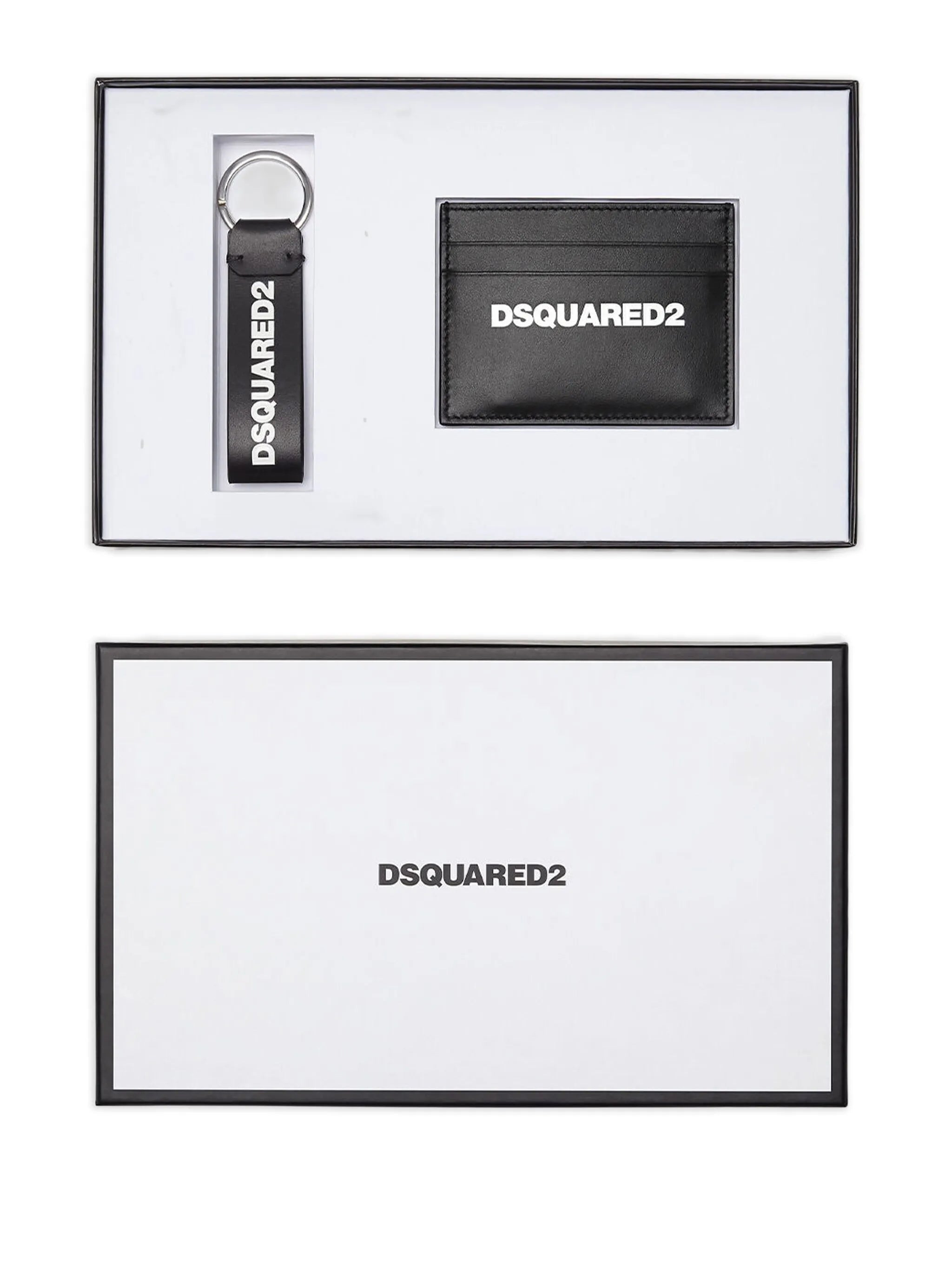 Dsquared2 Logo-print Key-ring Cardholder (set Of Two) - 4