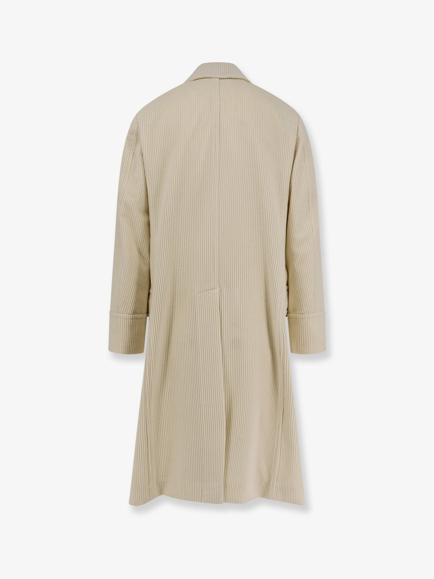 RIBBED CASHMERE COAT - 2