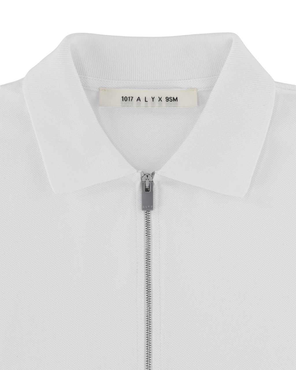 ZIP COLLAR PIQUE POLO SHIRT - 6