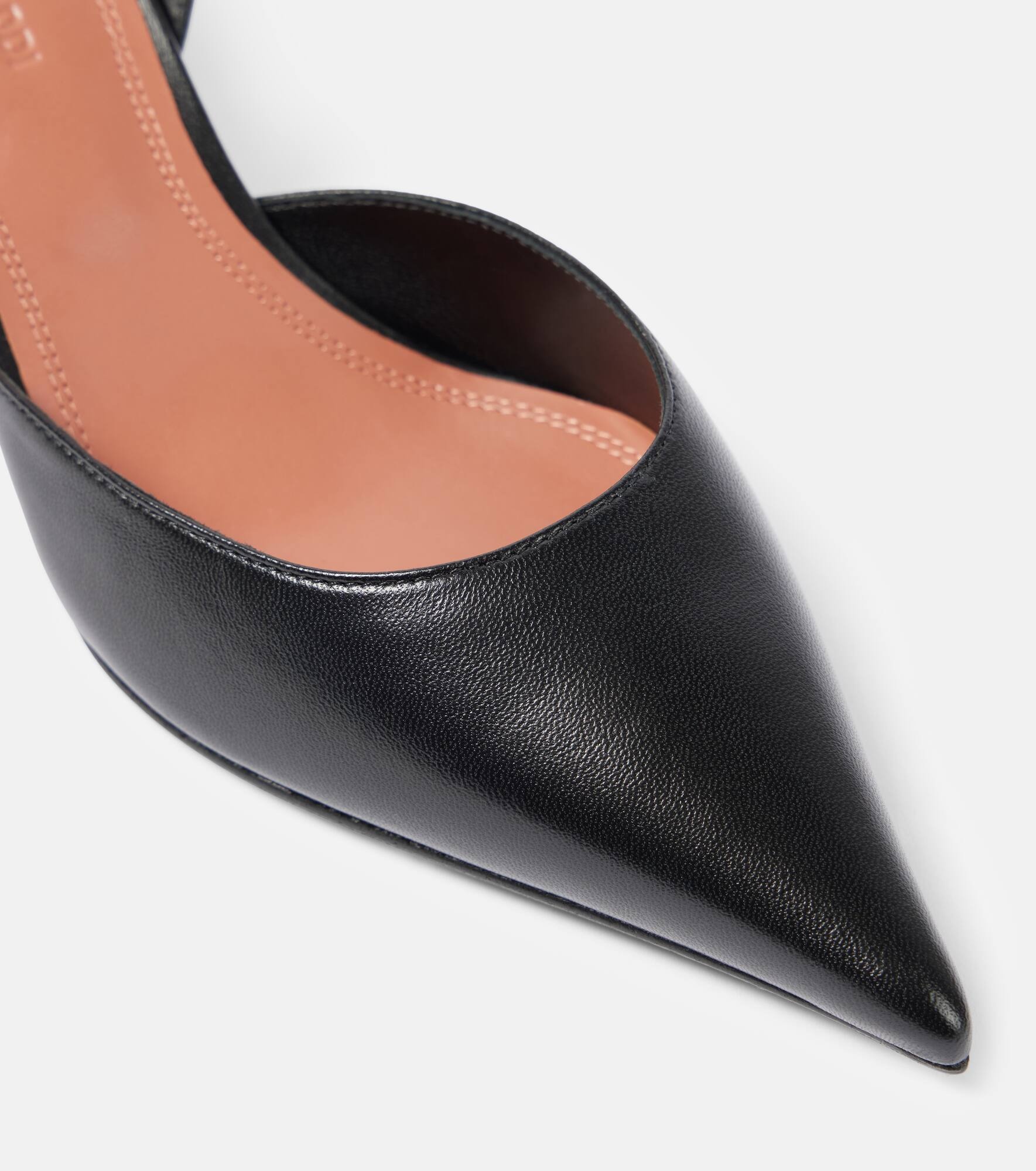 Sofia leather slingback pumps - 5